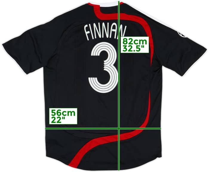 2007-08 Liverpool Third Shirt Finnan #3 - 9/10 - (L)