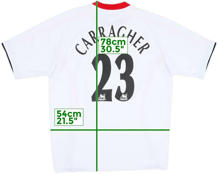 2005-06 Liverpool Away Shirt Carragher #23 - 6/10 - (L)