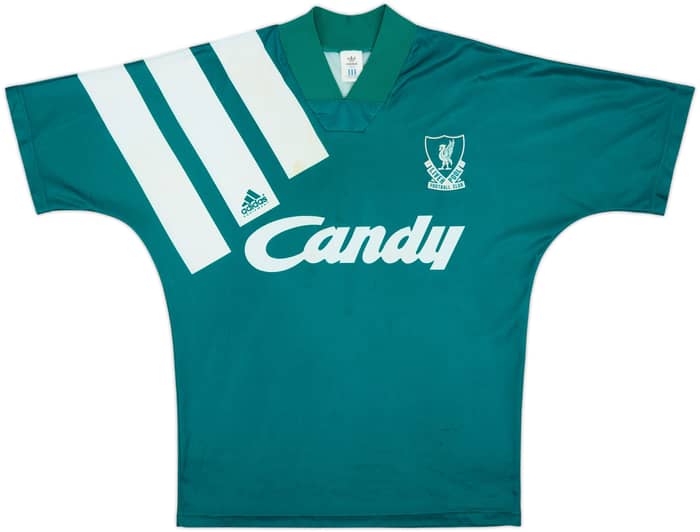 1991-92 Liverpool Camiseta Visitante - 7/10 - (M)