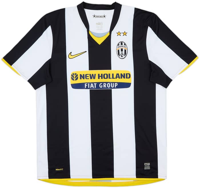 2008-09 Juventus Home Shirt Del Piero #10 - 6/10 - (M)