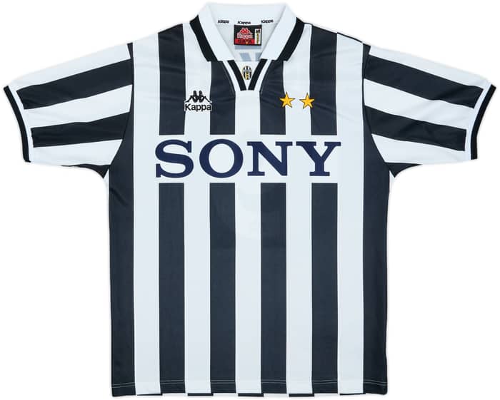 1995-97 Juventus Home Shirt Boksic #9 - 8/10 - (M)