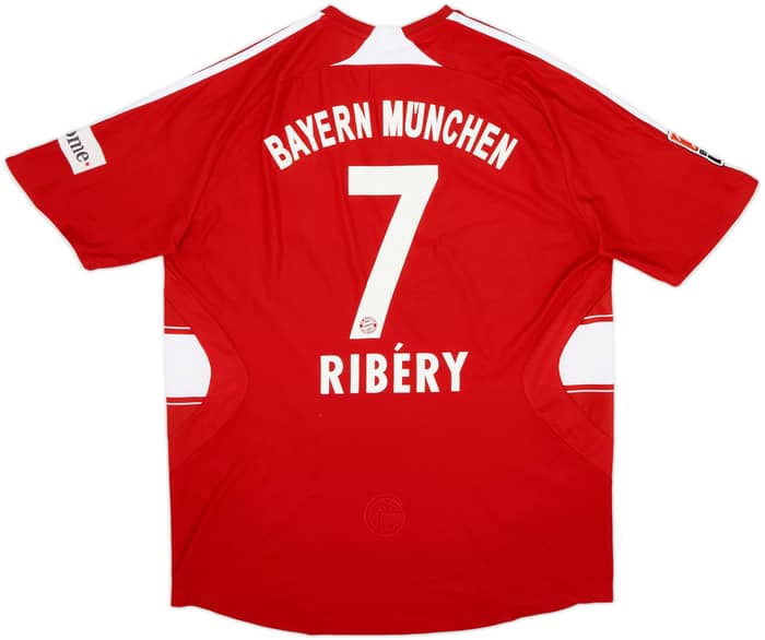 2007-08 Bayern Múnich Camiseta Local Ribery #7 - 8/10 - (L)