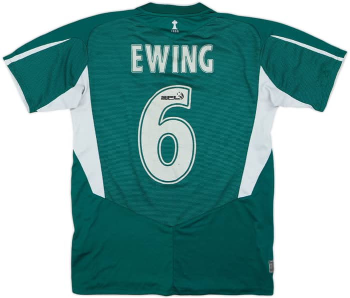2004-05 Celtic Away Shirt Ewing #6 - 5/10 - (L.Boys)