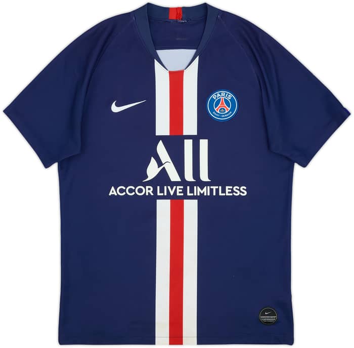 2019-20 Paris Saint-Germain Home Shirt Mbappe #7 - 5/10 - (M)