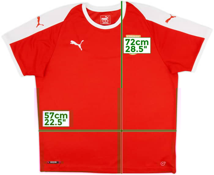 Camiseta de local de Serbia 2018-19 - 6/10 - (XL)