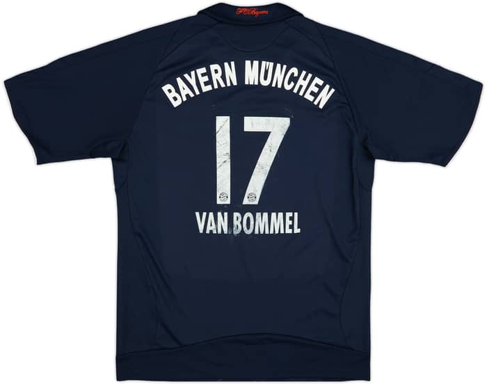 2008-09 Bayern Munich Away Shirt Van Bommel #17 - 4/10 - (XL.Boys)