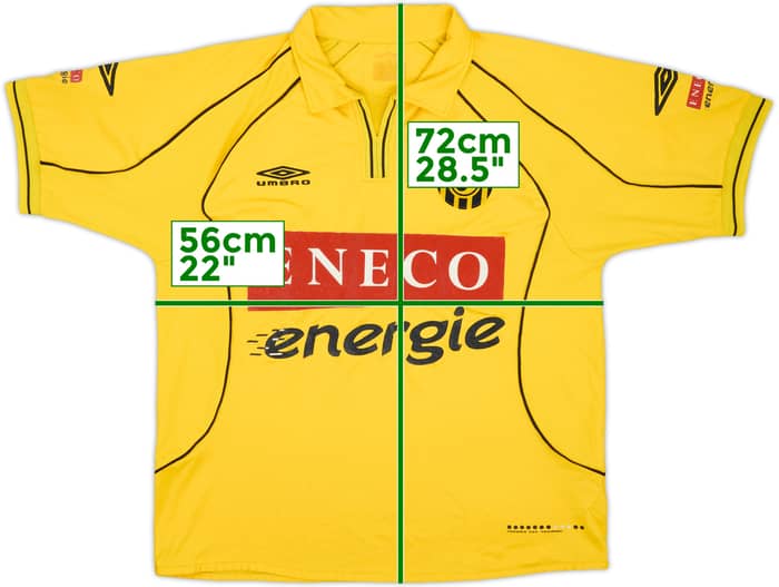 2002-03 Roda JC Home Shirt - 7/10 - (XL)