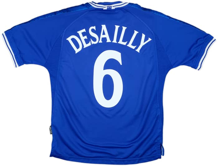 1999-01 Chelsea Home Shirt Desailly #6 - 8/10 - (M)