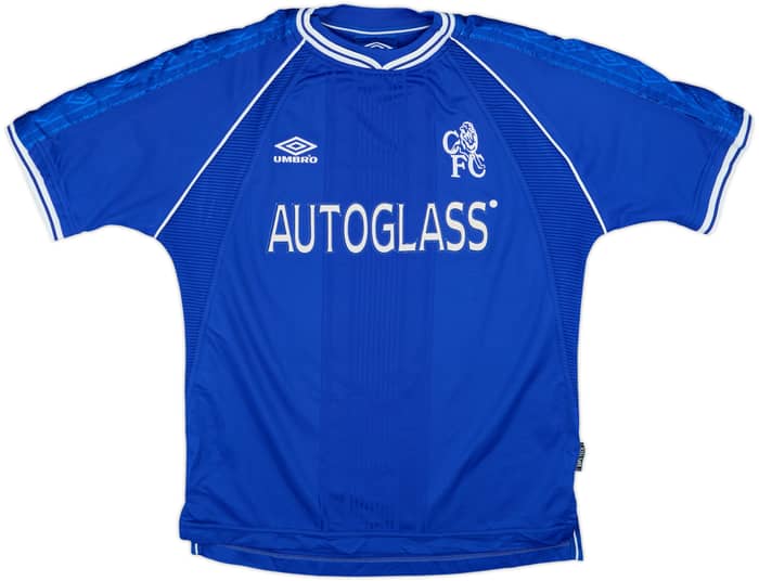 1999-01 Chelsea Home Shirt Desailly #6 - 8/10 - (M)