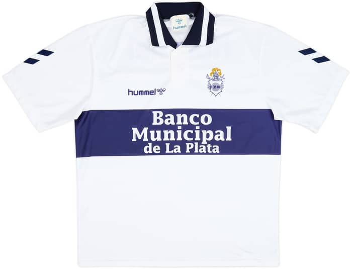 1993-95 Gimnasia y Esgrima La Plata Home Shirt - 10/10 - (L)