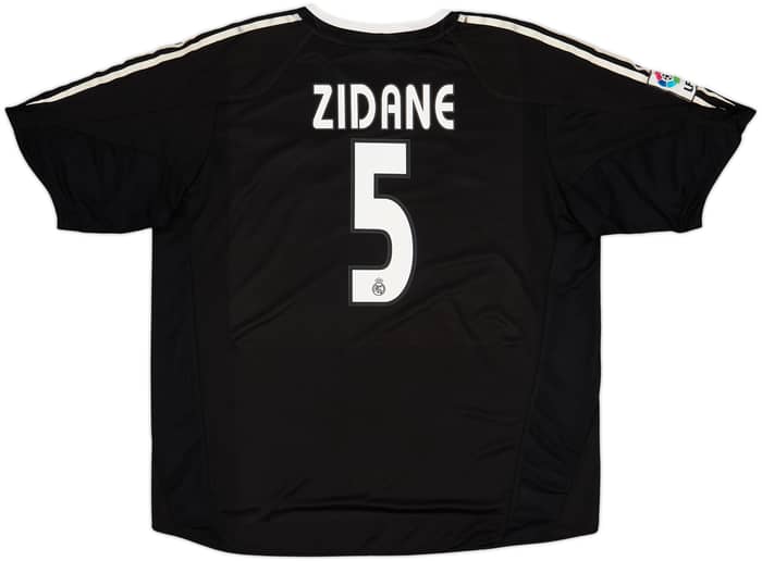 2004-05 Real Madrid Away Shirt Zidane #5 - 5/10 - (XL)