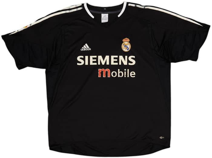 2004-05 Real Madrid Away Shirt Zidane #5 - 5/10 - (XL)