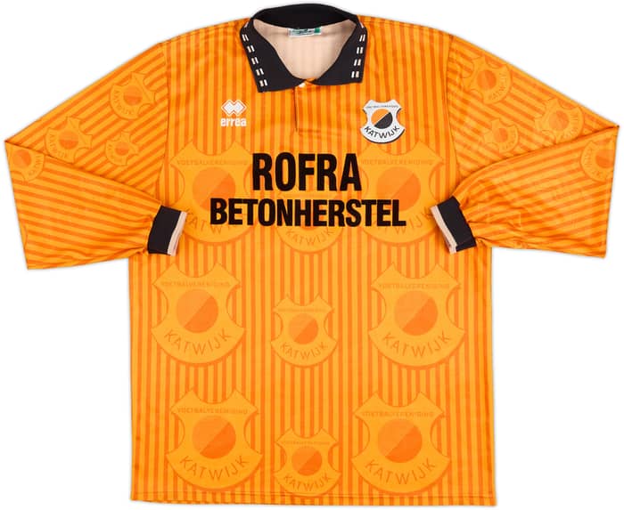 1998-00 VV Katwijk Match Issue Home L/S Shirt #11