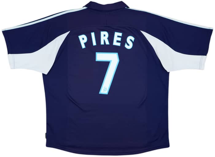 1999-00 Olympique Marseille Away Shirt Pires #7 - 6/10 - (XL)