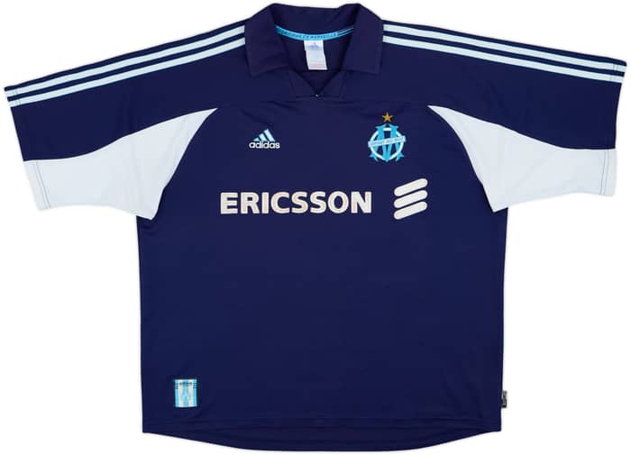 1999-00 Olympique Marseille Away Shirt Pires #7 - 6/10 - (XL)