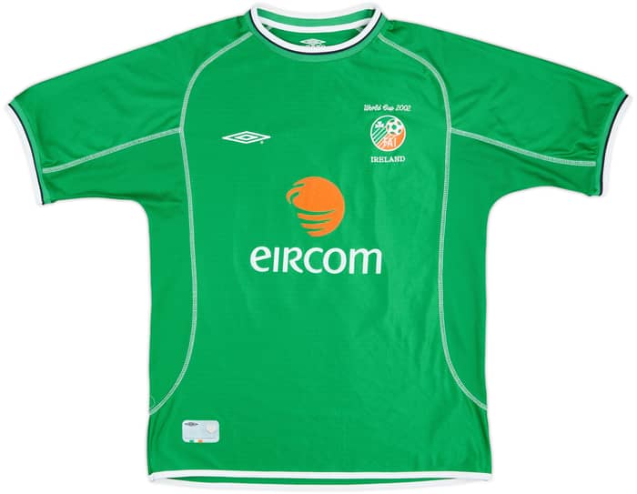 Camiseta de local de Irlanda 2002-03 R.Keane #10 - 8/10 - (L)