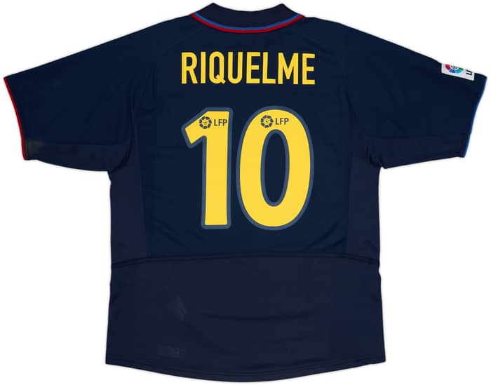 2002-03 Barcelona Away Shirt Riquelme #10 - 8/10 - (L)