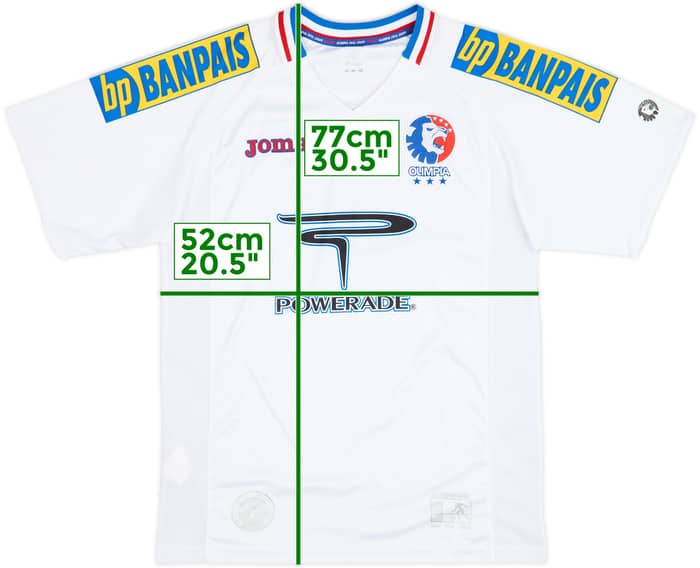 2008-09 CD Olimpia Home Shirt - 8/10 - (L)