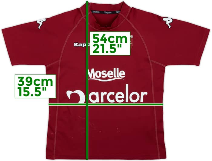 2006-07 Metz Home Shirt - 6/10 - (L.Boys)