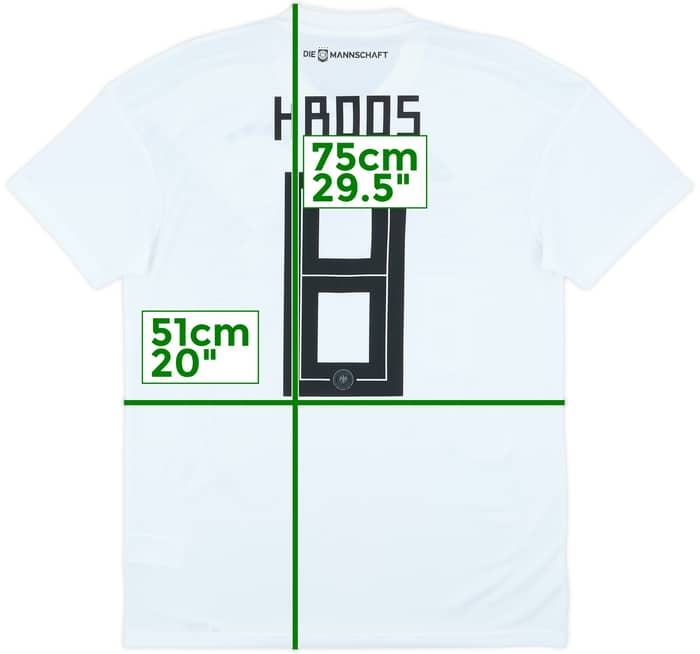 2018-19 Germany Home Shirt Kroos #8 (M)