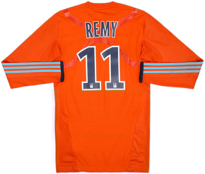 2011-12 Olympique Marseille Player Issue TechFit Third L/S Shirt Remy #11 - 8/10 - (L)