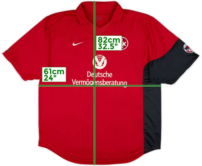 2000-01 Kaiserslautern Home Shirt Basler #30 - 8/10 - (XL)