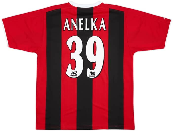 2003-04 Manchester City Camiseta de visitante Anelka #39 - 9/10 - (L)