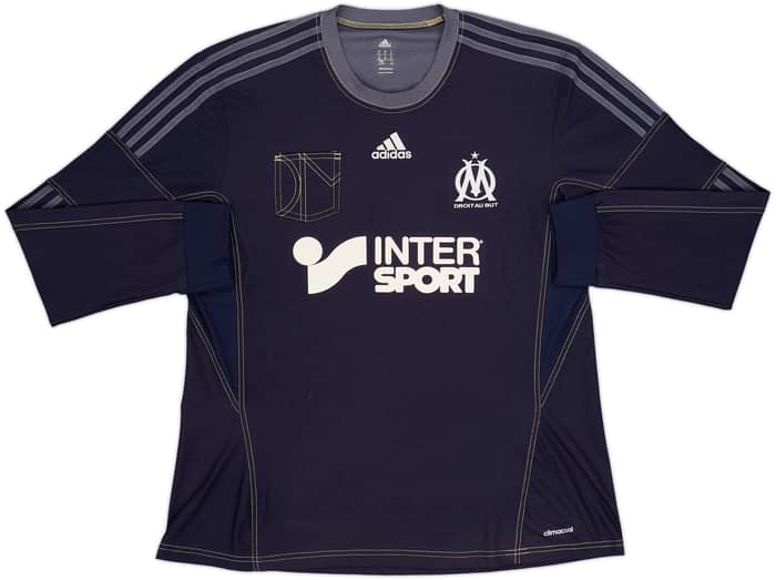 2013-14 Olympique Marseille Away L/S Shirt A.Ayew #10 - 10/10 - (XL)