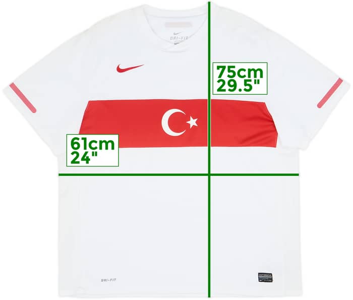 2010-11 Turkey Away Shirt - 5/10 - (XL)