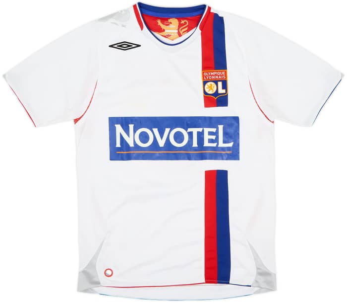 Camiseta de local del Lyon 2006-07 Juninho #8 - 7/10 - (S)
