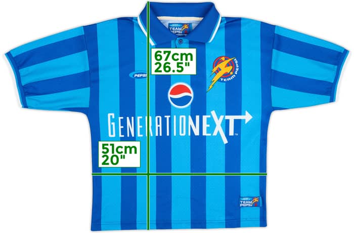 Camiseta Pepsi 'GeneratioNext' 1997 - 8/10 - (S)