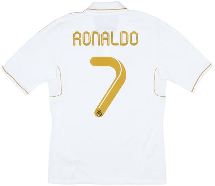2011-12 Real Madrid Home Shirt Ronaldo #7 - 8/10 - (S)