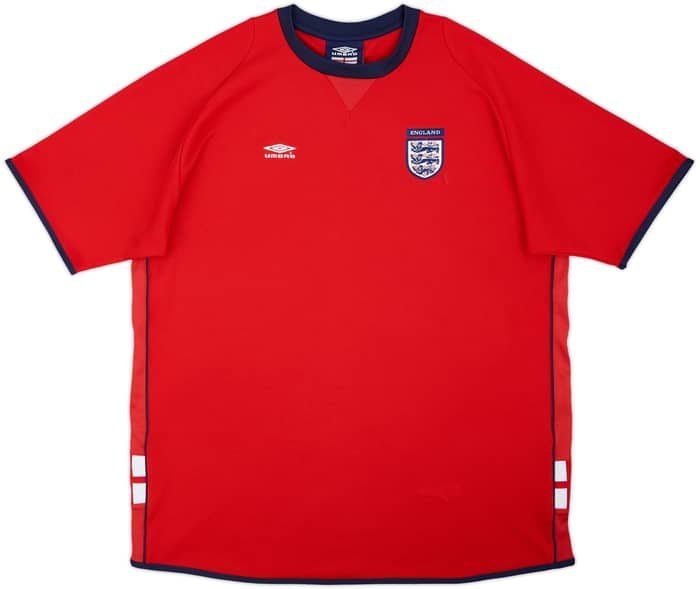 2002-04 England Umbro Training Shirt - 6/10 - (XL)