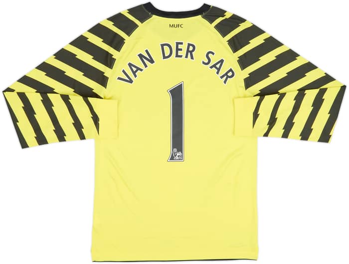 Camiseta de portero Amarilla del Manchester United 2010-11 Van Der Sar #1 - 9/10 - (S)