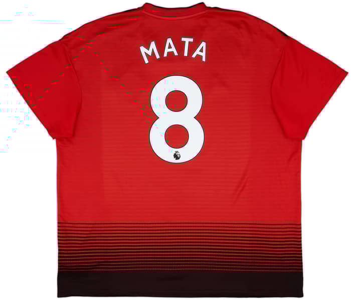 2018-19 Manchester United Home Shirt Mata #8 - 7/10 - (XXL)