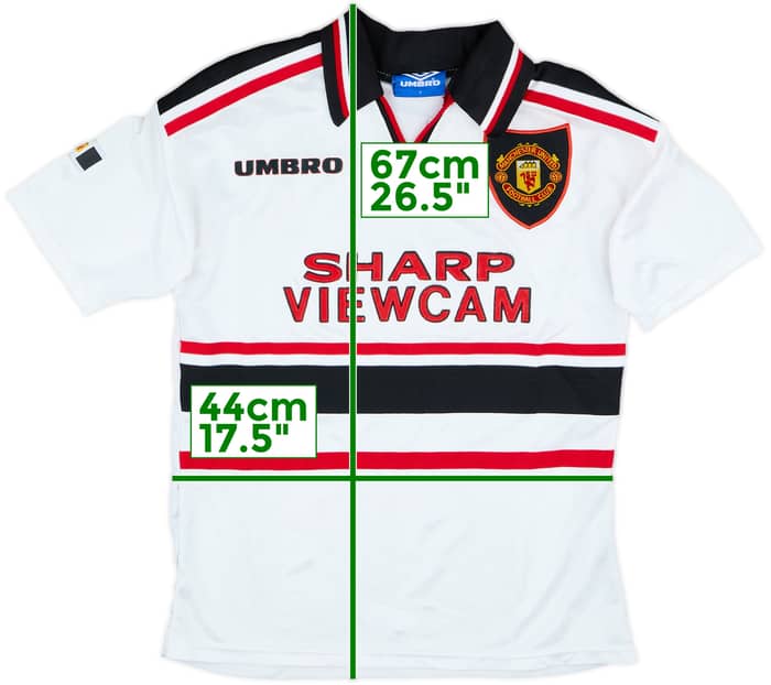 1997-99 Manchester United Away Shirt - 7/10 - (Y)