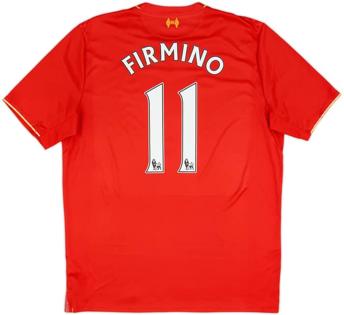 2015-16 Liverpool Home Shirt Firmino #11 - 5/10 - (XL)