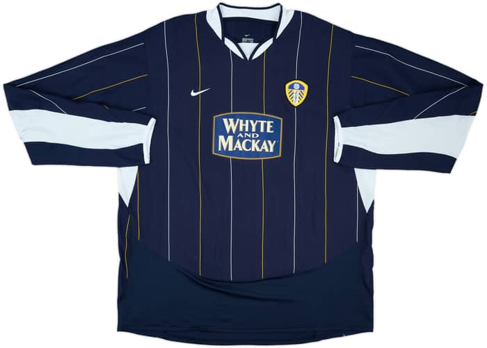 2003-04 Leeds United Away L/S Shirt #7 - 7/10 - (XXL)