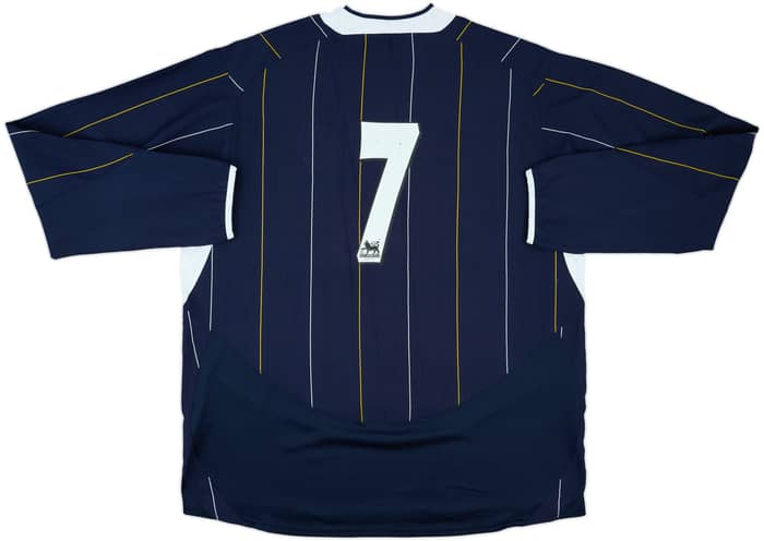 2003-04 Leeds United Away L/S Shirt #7 - 7/10 - (XXL)