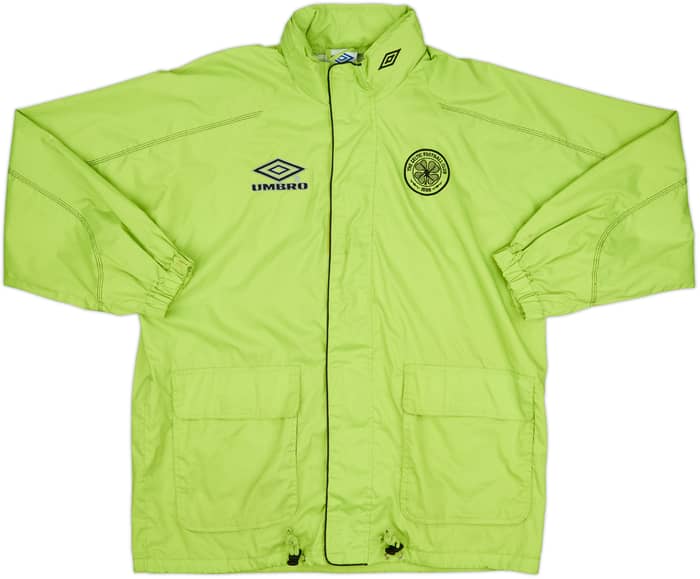 1998-99 Celtic Umbro Hooded Rain Jacket - 8/10 - (S)