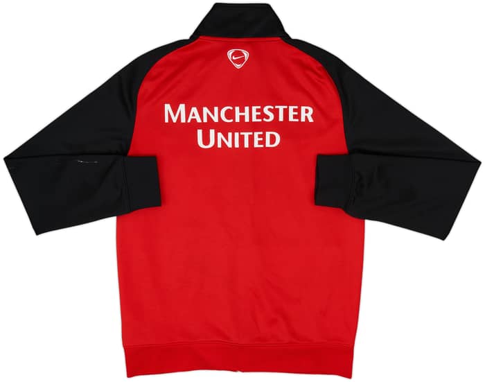 2009-10 Manchester United Nike Track Jacket - 8/10 - (L)