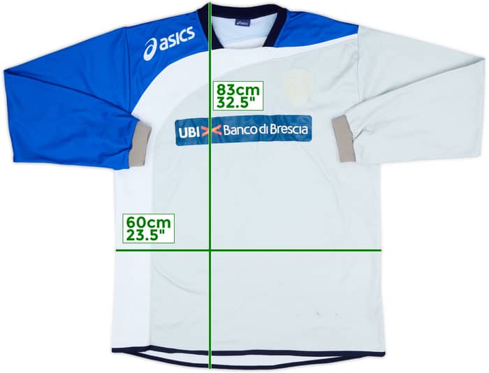 2006-07 Brescia Asics Sweat Top - 4/10 - (XXL)