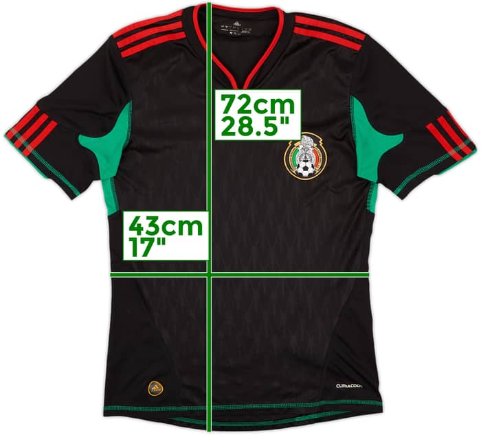 2010-11 Mexico Away Shirt - 6/10 - (S)
