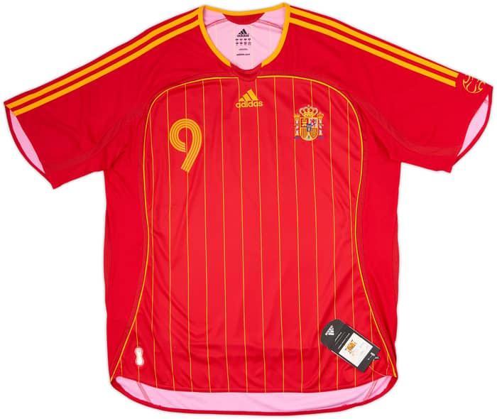 2006-08 Spain Home Shirt F.Torres #9 (XL)