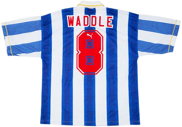 1993-95 Sheffield Wednesday Home Shirt Waddle #8 - 8/10 - (XL)