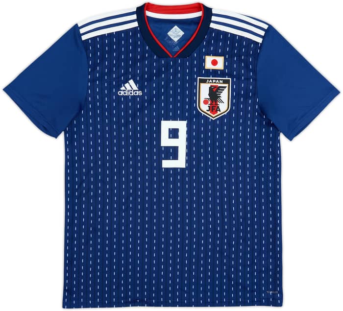 2018-19 Japan Home Shirt Okazaki #9 - 7/10 - (M)