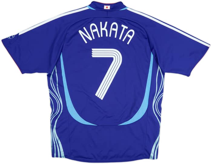 2006-08 Japan Home Shirt Nakata #7 - 6/10 - (M/L)