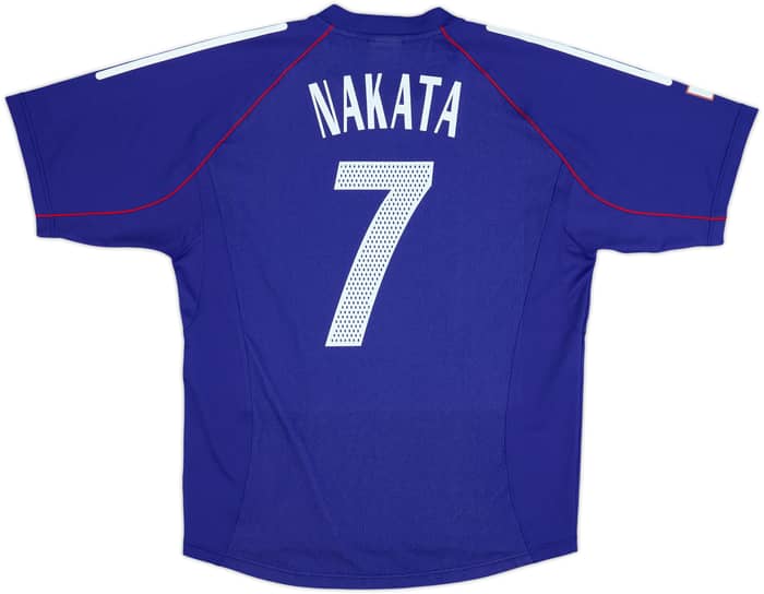 2002-04 Japan Home Shirt Nakata #7 - 9/10 - (L)