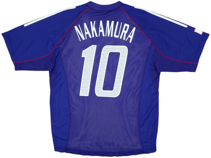2002-04 Japan Player Issue Home Shirt Nakamura #10 - 8/10 - (L)