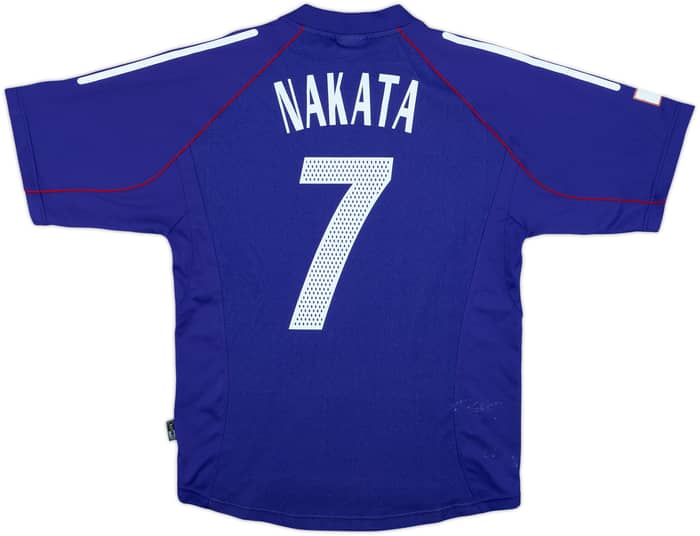 2002-04 Japan Home Shirt Nakata #7 - 8/10 - (L)
